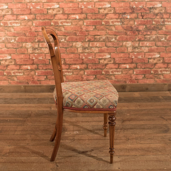 Set of 6 Antique Dining Chairs, Aesthetic Movement - London Fine Antiques