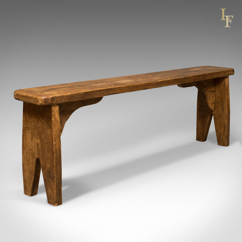 Pine Bench Mid Century - London Fine Antiques