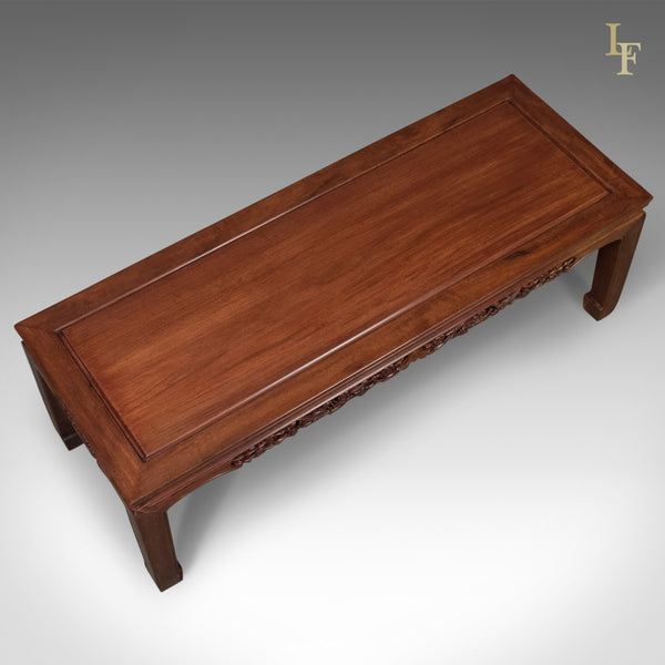 Mid-Century Chinese Rosewood Coffee Table, Traditional Form - London Fine Antiques