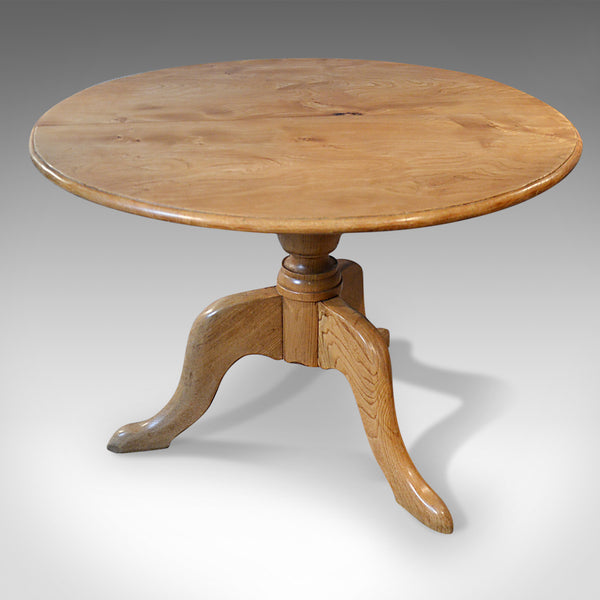 Mid-Century Dining Table, English, Elm, Four Seater, Centre, 20th Century - London Fine Antiques