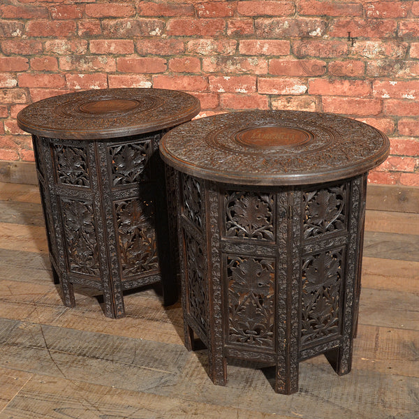 Victorian Campaign Side Tables - London Fine Antiques