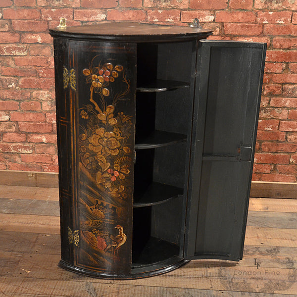 Victorian Corner Cabinet c.1850 - London Fine Antiques