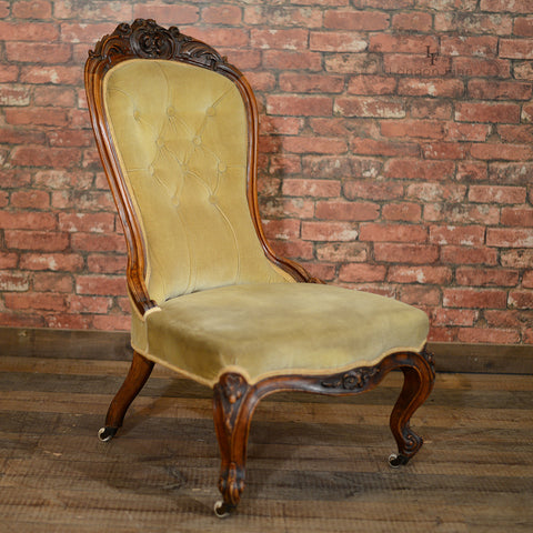 Victorian Salon Chair - London Fine Antiques